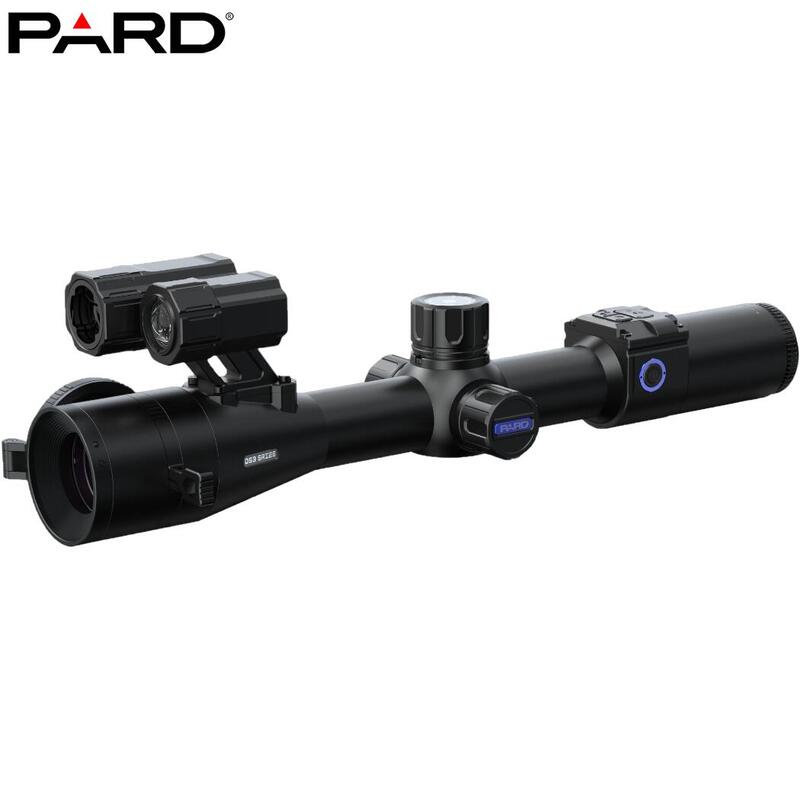 PARD puškohled noční vidění DS35-70 LRF 5,6x - 940nm s Laserovým dálkoměrem, čer
