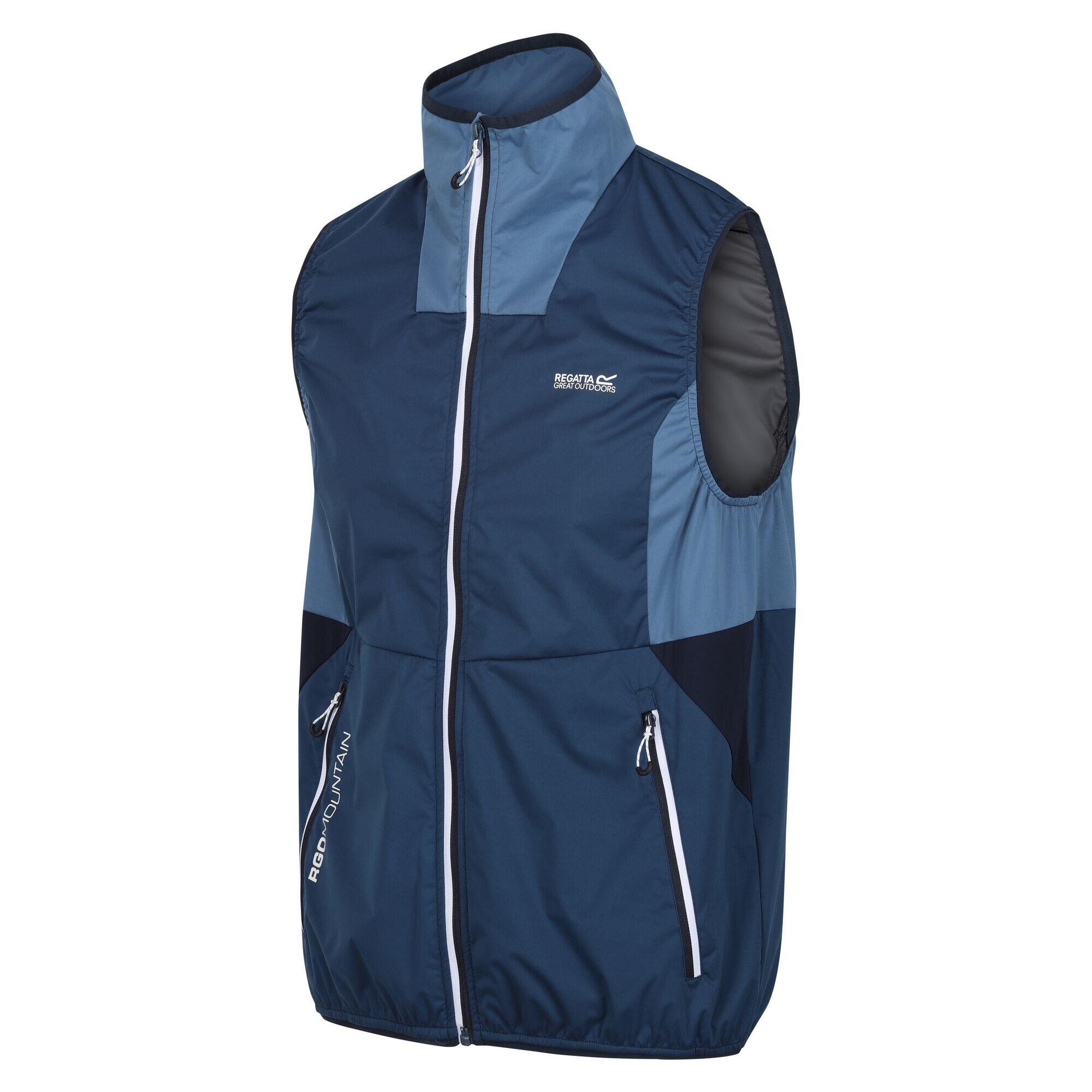 Heren Lankin V Softshell Gilet (Blauwvleugel/Stellair blauw) 3/5