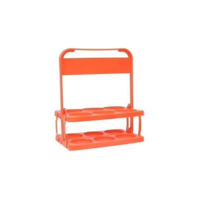 Pvc flessenholder basis 6 stuks voor 6 flessen van 750 ml