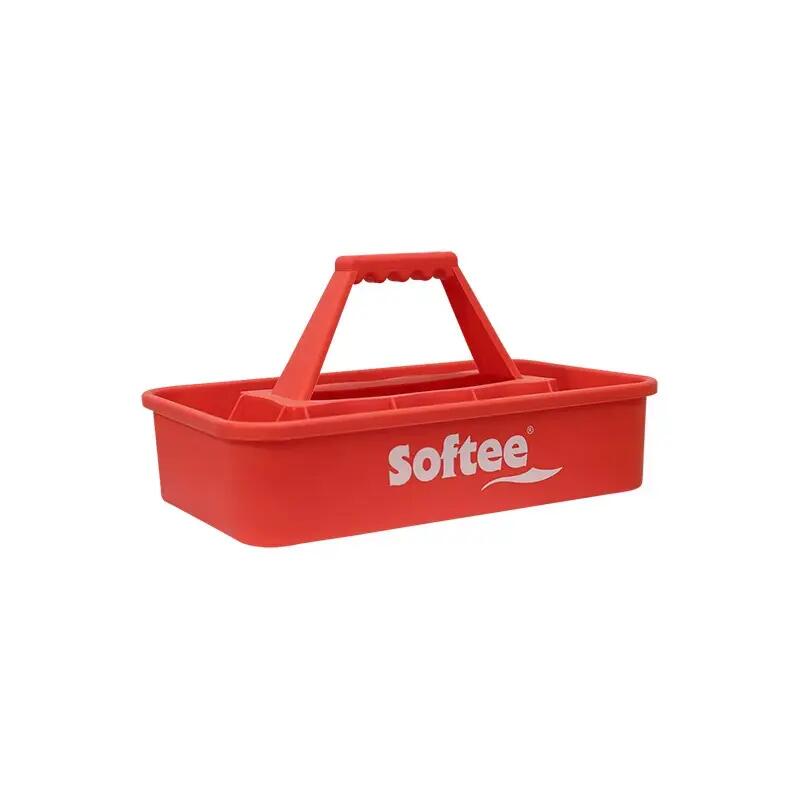 SOFTEE PORTA CANTIMPLORA  ROJO SOFTEE PARA 12 BOTELLAS 750ML