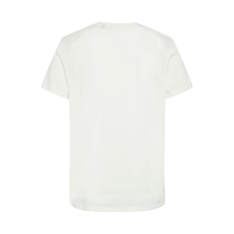 T-Shirt aus Baumwolle mit Label-Frontprint