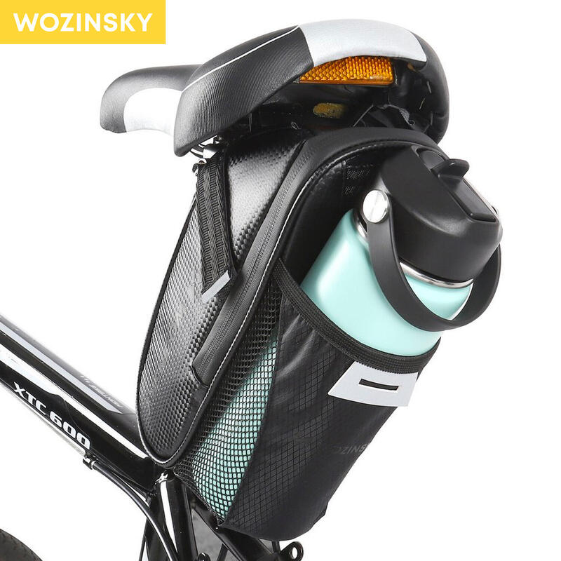 Torba rowerowa pod siodełko Wozinsky wodoodporna bidon 1,5 L