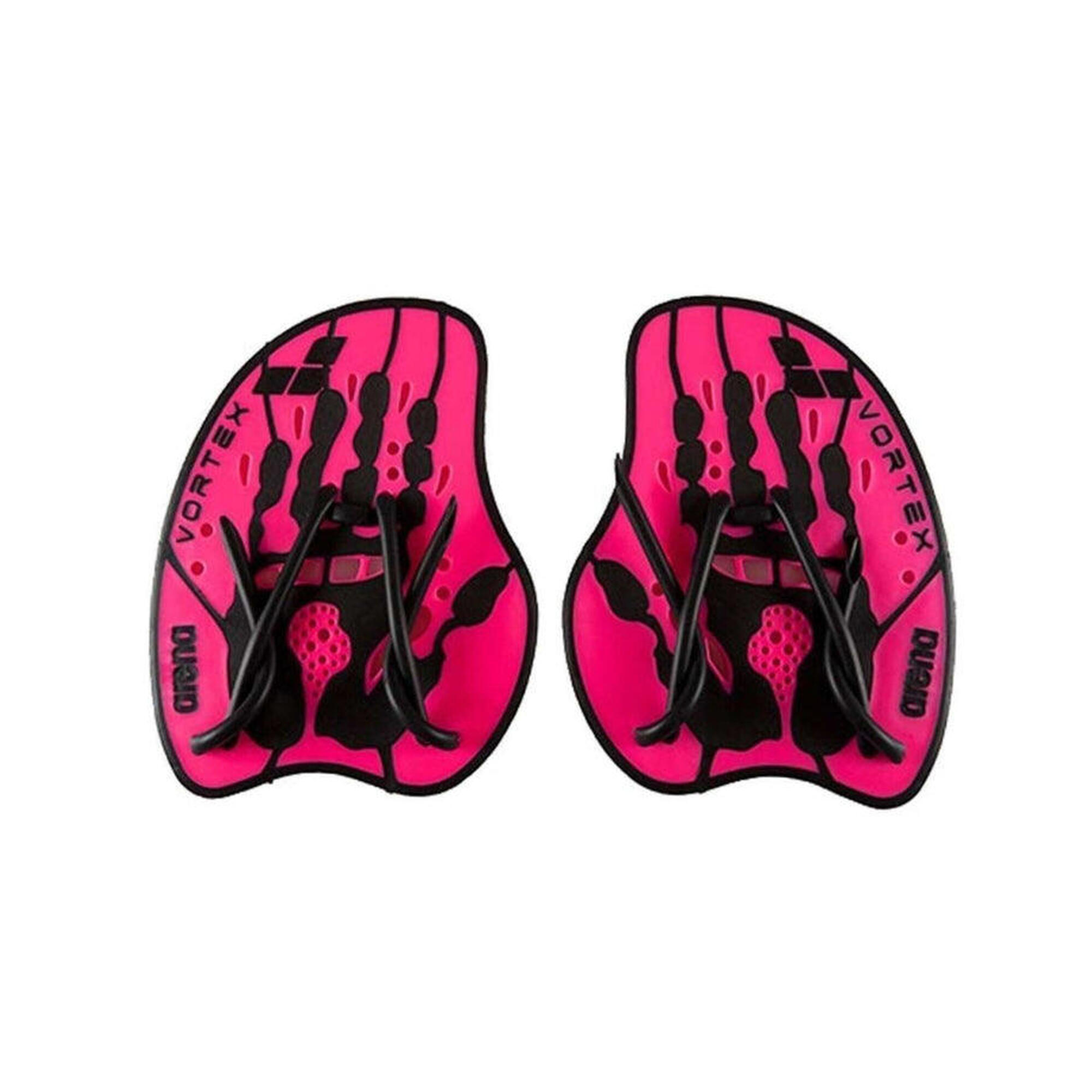 Arena Vortex Evolution Hand Paddle - Pink/Black 1/2