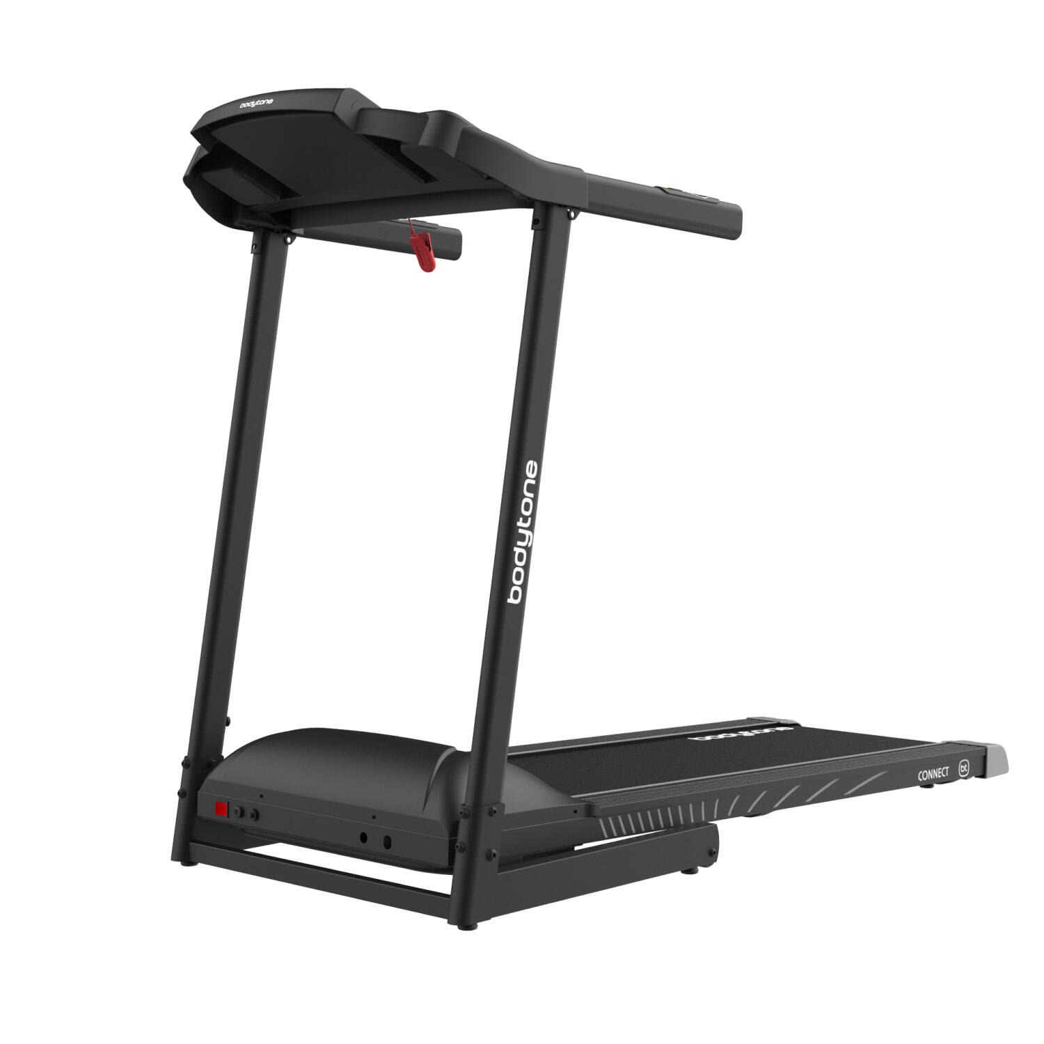Cinta de correr plegable Bodytone AR200C-G conectada Bluetooth gris 12km/h 6/9