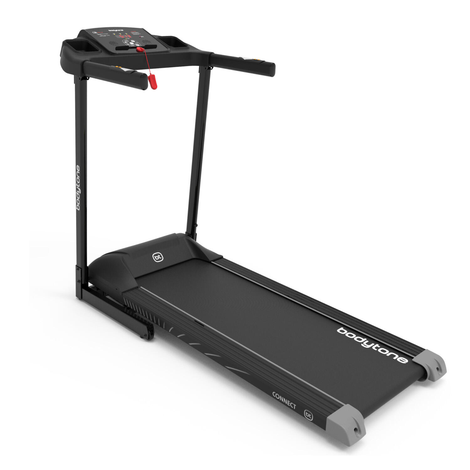 Cinta de correr plegable Bodytone AR200C-G conectada Bluetooth gris 12km/h 7/9