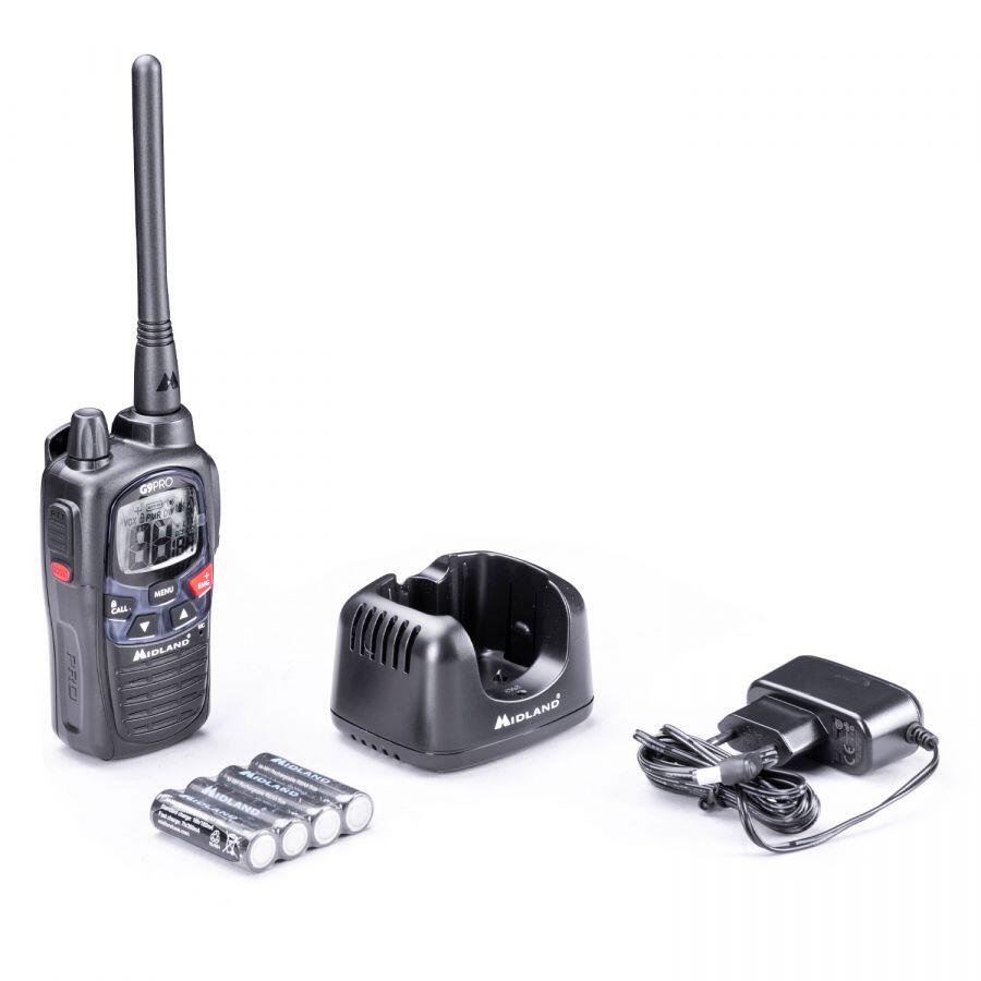 Midland G9 Pro - Talkie-walkie PMR446, 101 canaux, 23 h 4/7
