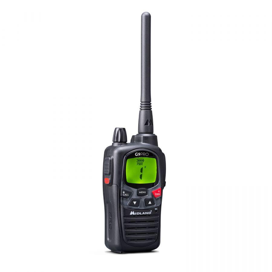 Midland G9 Pro - Talkie-walkie PMR446, 101 canaux, 23 h 3/7