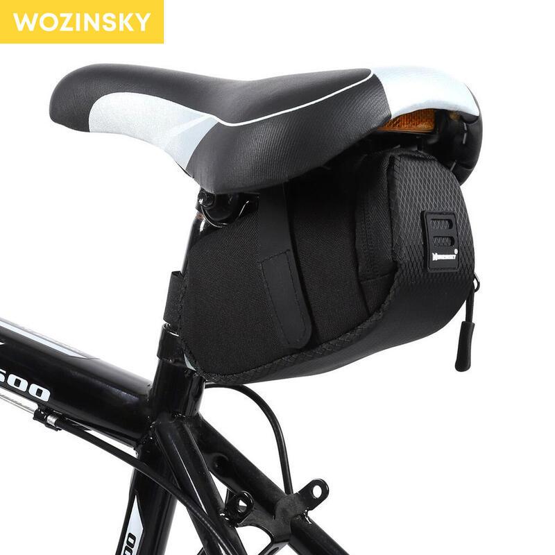 Wozinsky kerékpáros nyereg alatti táska 0.6L, fekete