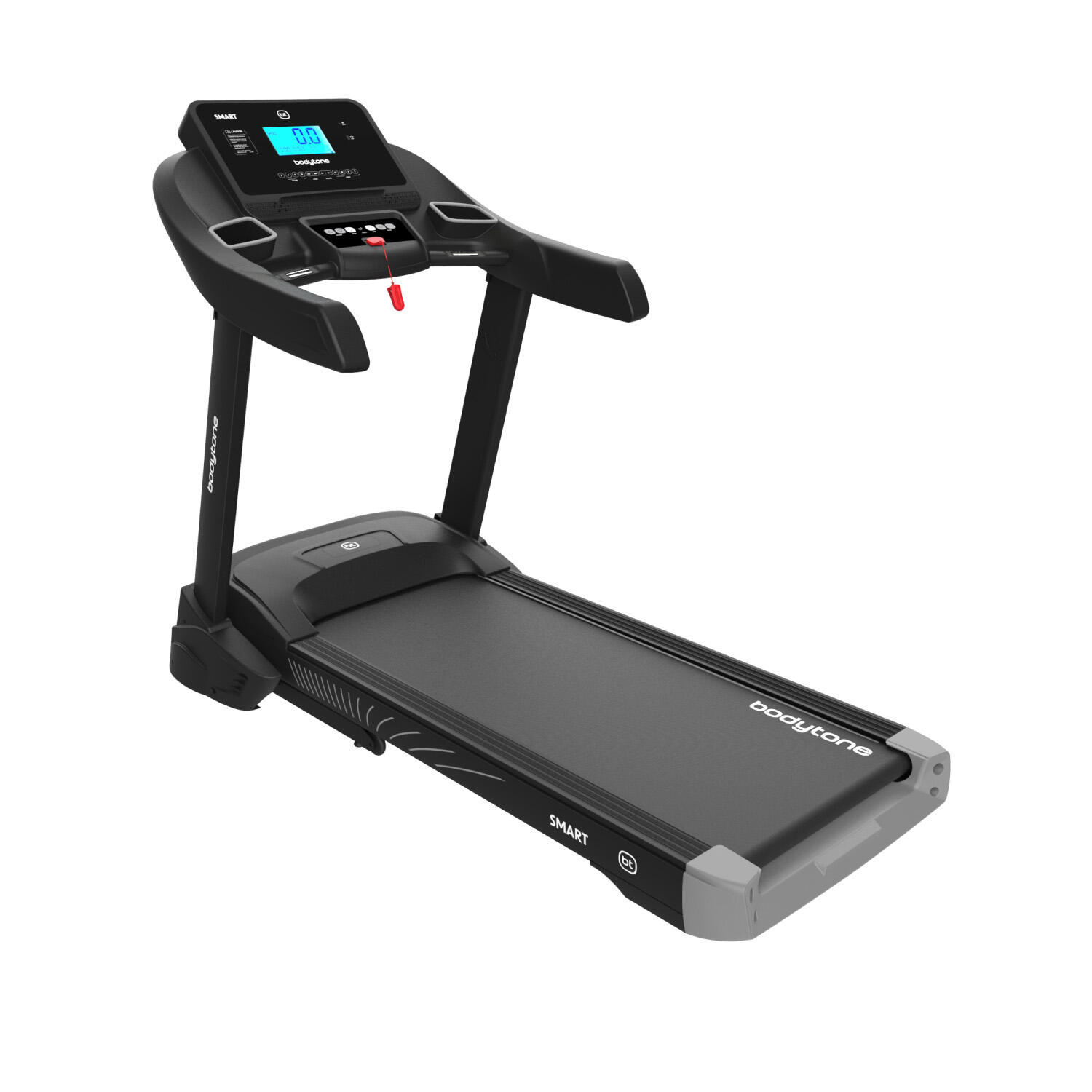 Passadeira de corrida dobrável Bodytone AR600SM-G cinzento inteligente 20km/h 7/8