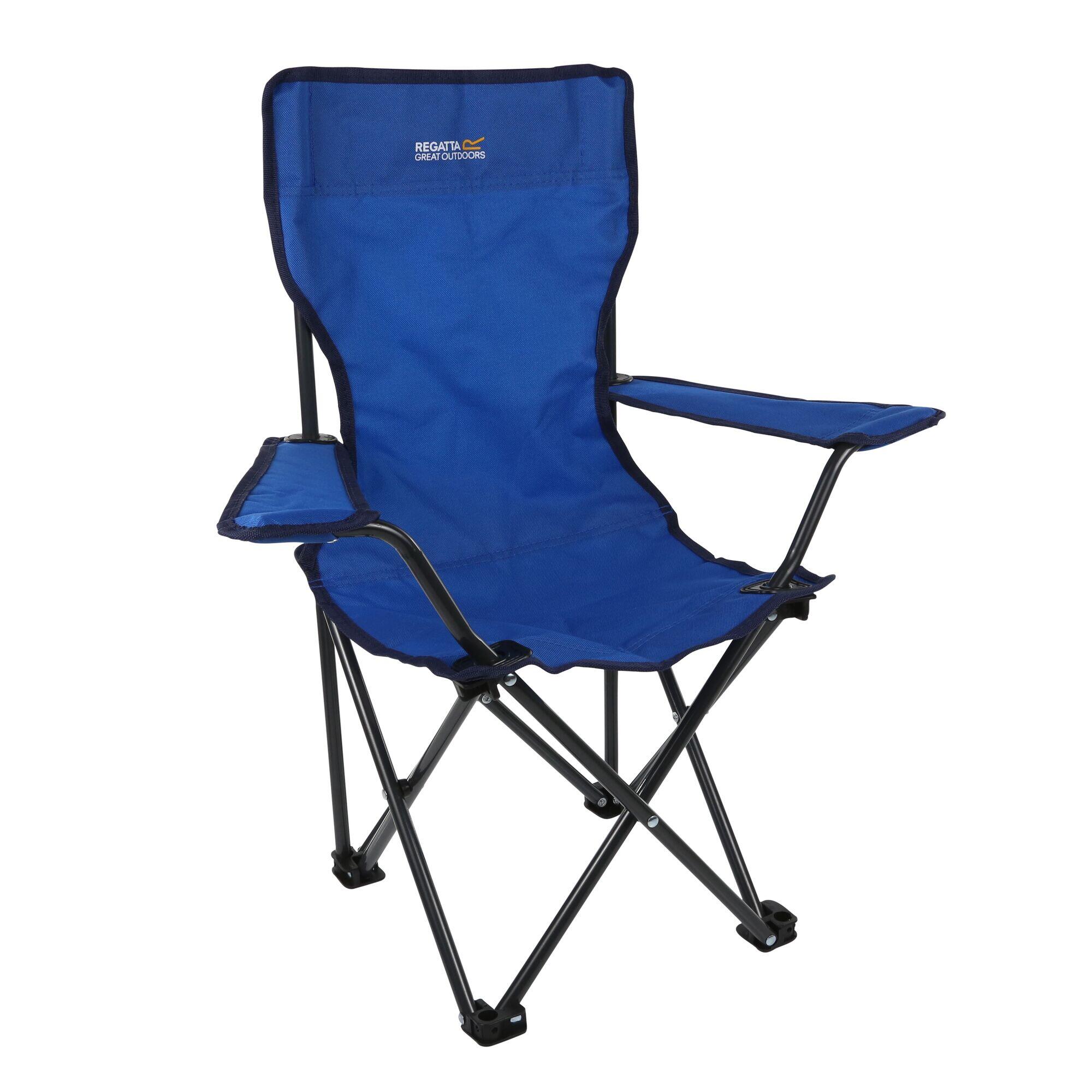 Isla Kids' Camping Chair - Oxford Blue 4/5