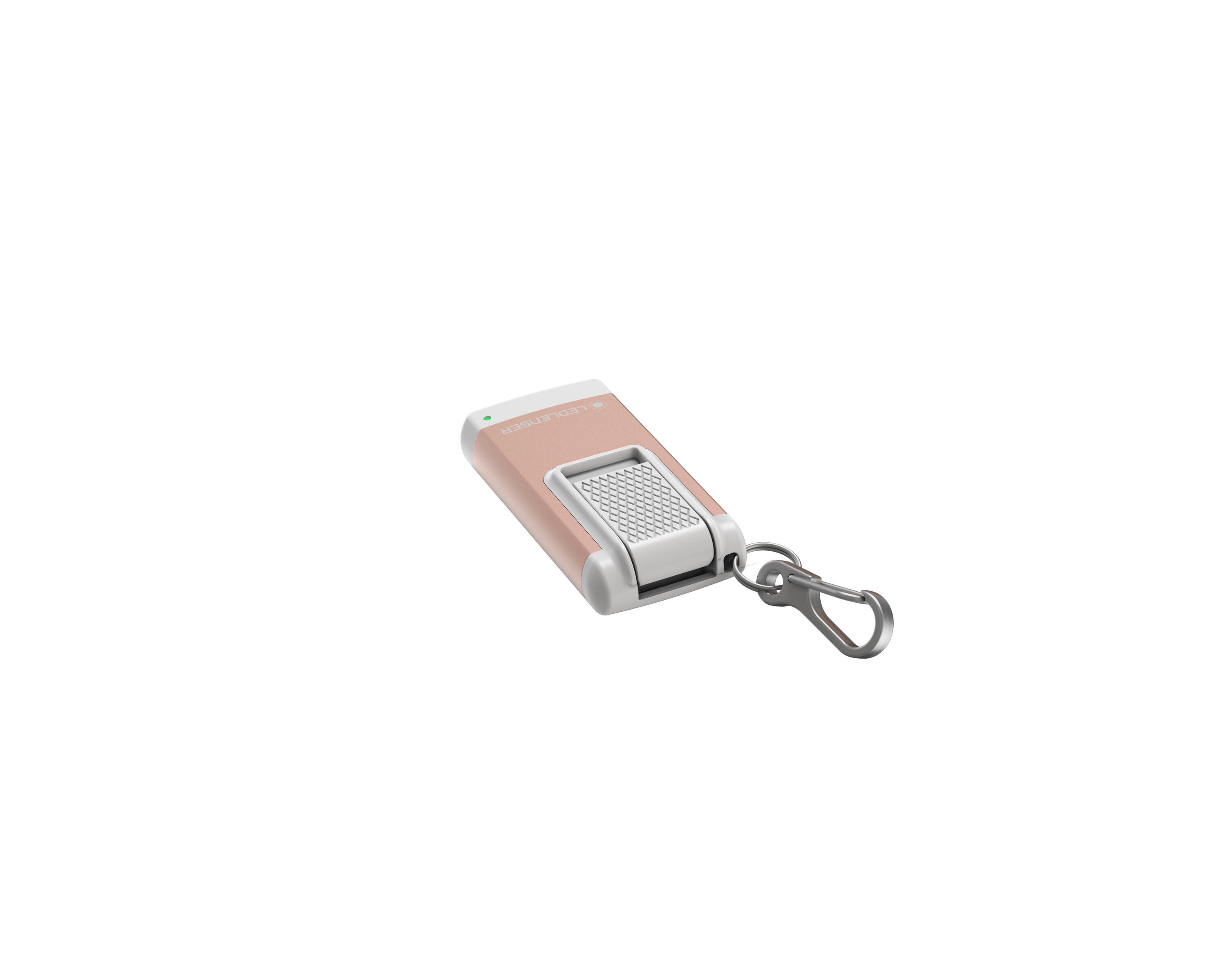 K4R LED Rechargeable Keyring Torch (Rose Gold) 3/5