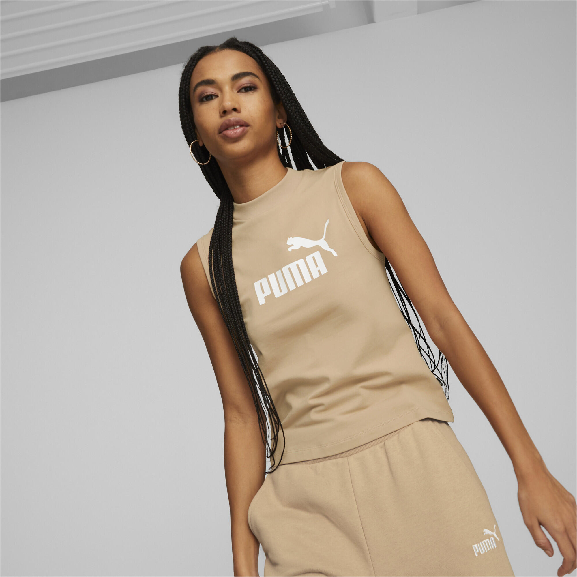 Tank top con logo aderente Essentials da donna PUMA 2/6