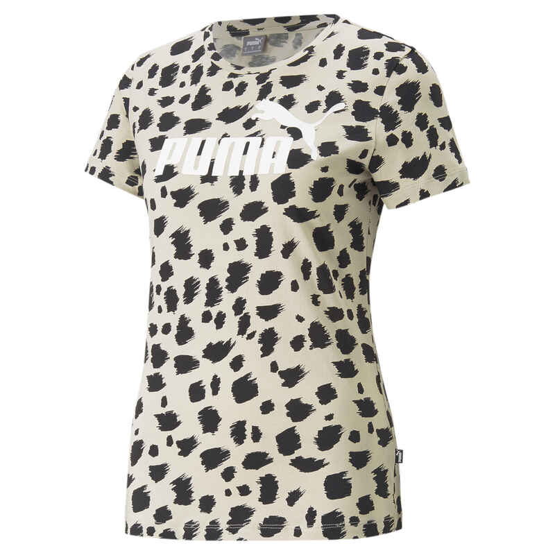 Essentials+ T-Shirt mit Animal-Print Damen PUMA