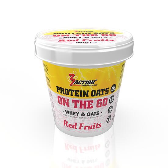 3ACTION PROTEIN OATS RED FRUIT