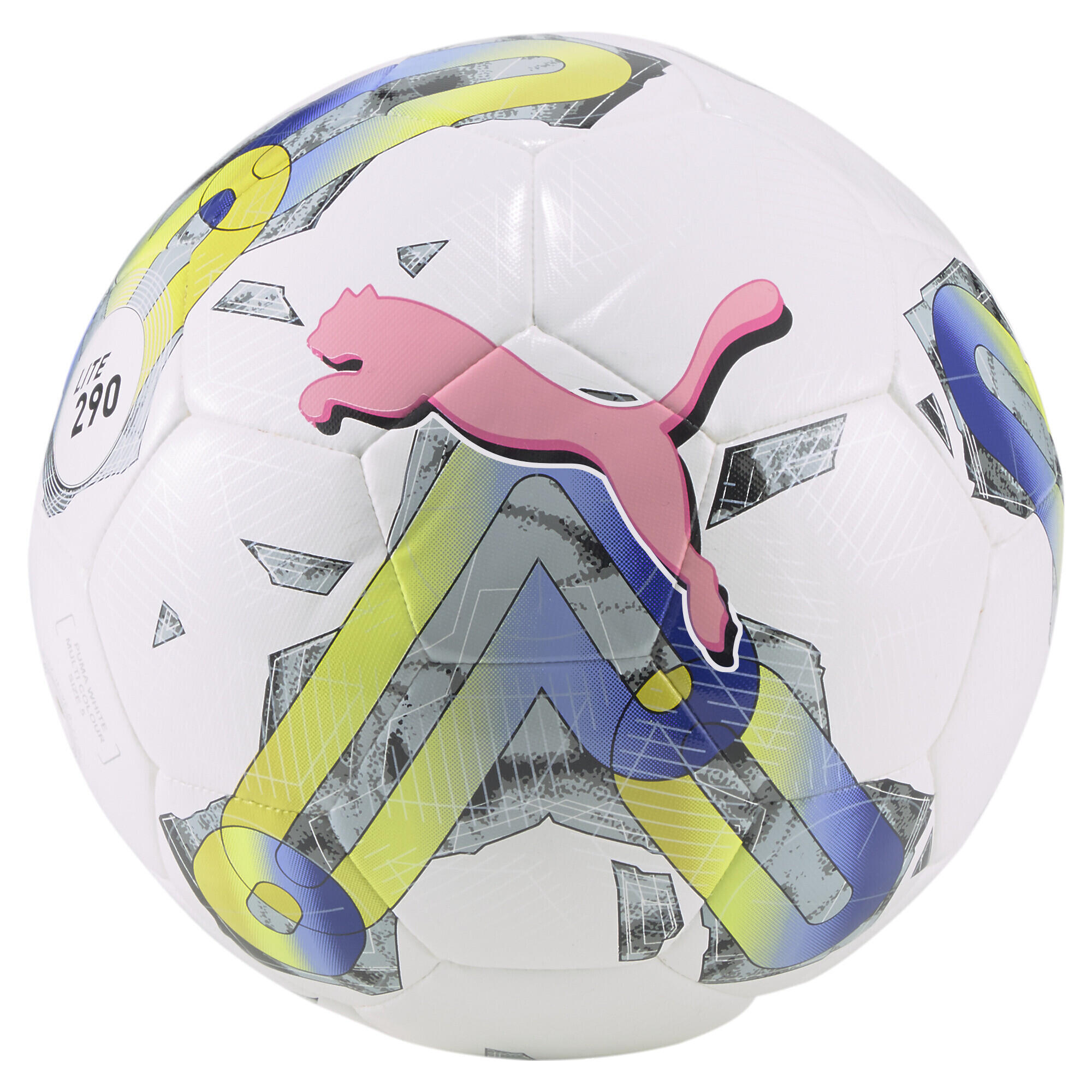 Puma - Puma Orbita 5 Hyb Lite 290 Football Puma White Elektro Purple - Ballon De Foot - Blanc|rose|violet - 5 - Decathlon