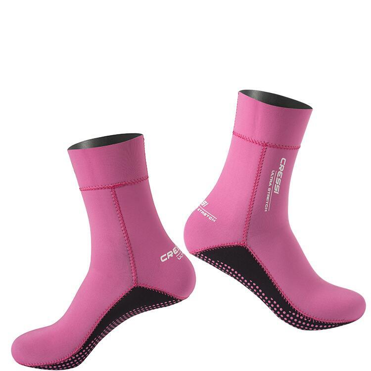 彈力氯丁橡膠潛水襪1.5MM - 粉紅色