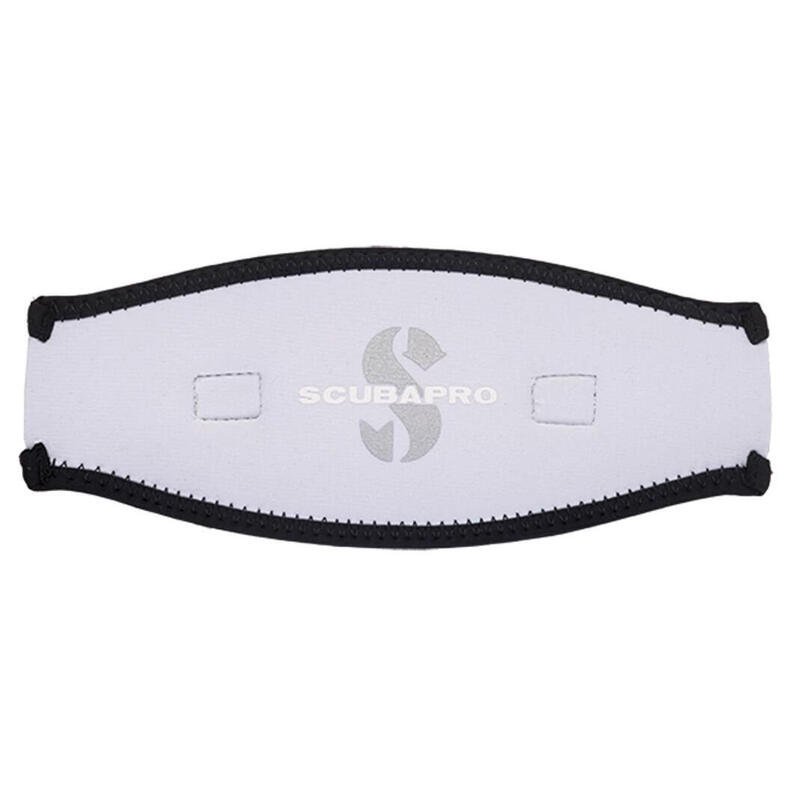 Unisex Neoprene Dive Mask Strap 2.5MM - White