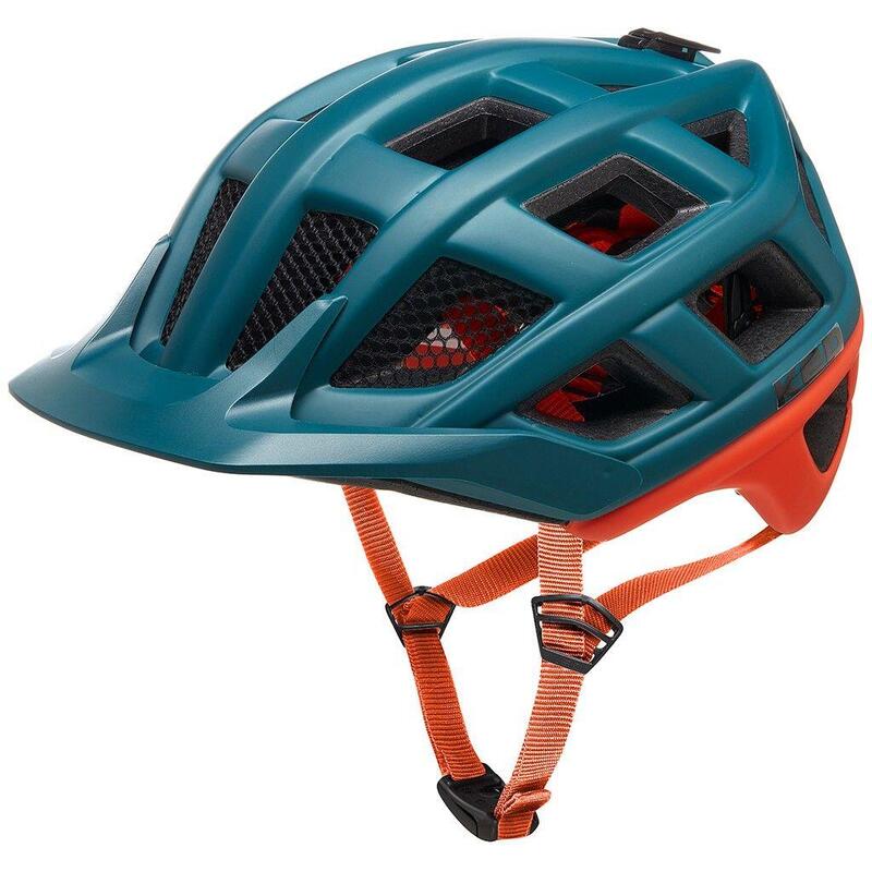 KED Casque de vélo MTB CROM, pétrole