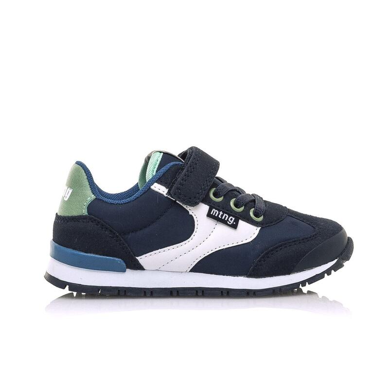 Zapatillas de caminar para niños mtng kids menta en color azul