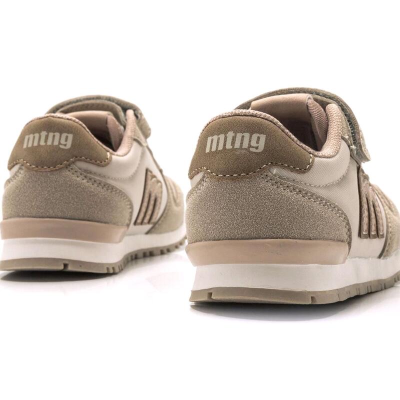 Zapatillas Caminar Niños MTNG KIDS Monda Beige