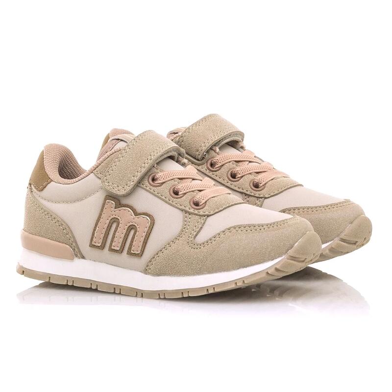 Zapatillas Caminar Niños MTNG KIDS Monda Beige