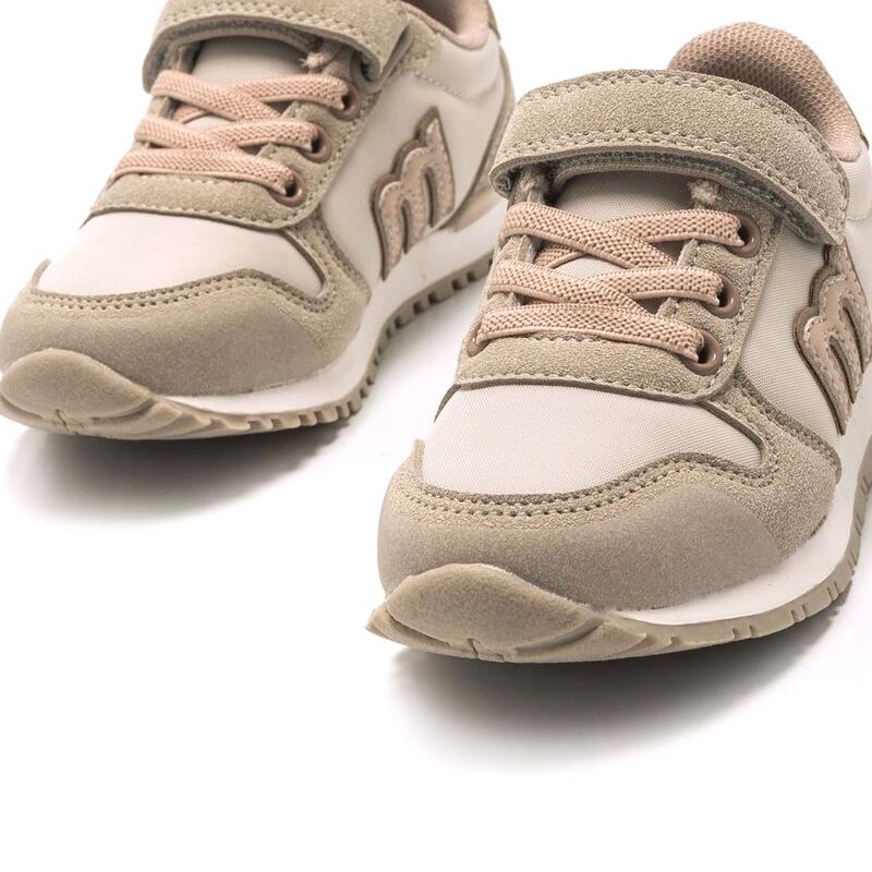 Zapatillas Caminar Niños MTNG KIDS Monda Beige