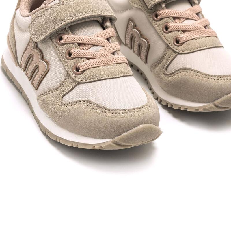 Zapatillas Caminar Niños MTNG KIDS Monda Beige