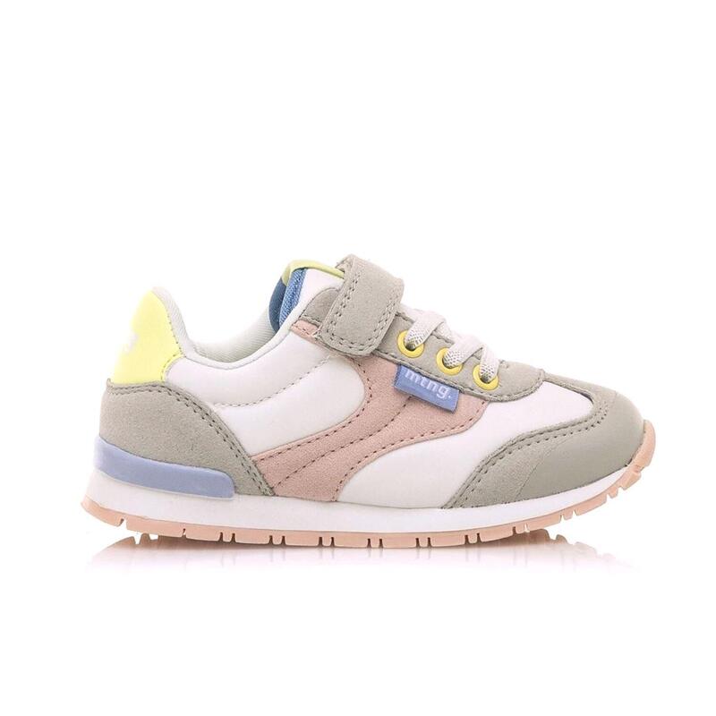 Zapatillas de caminar para niños mtng kids menta en color blanco