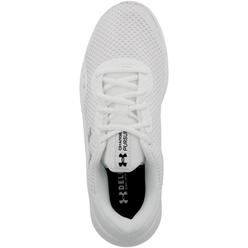 Chaussures de course Hommes Under Armour Charged Pursuit 3 Blanc