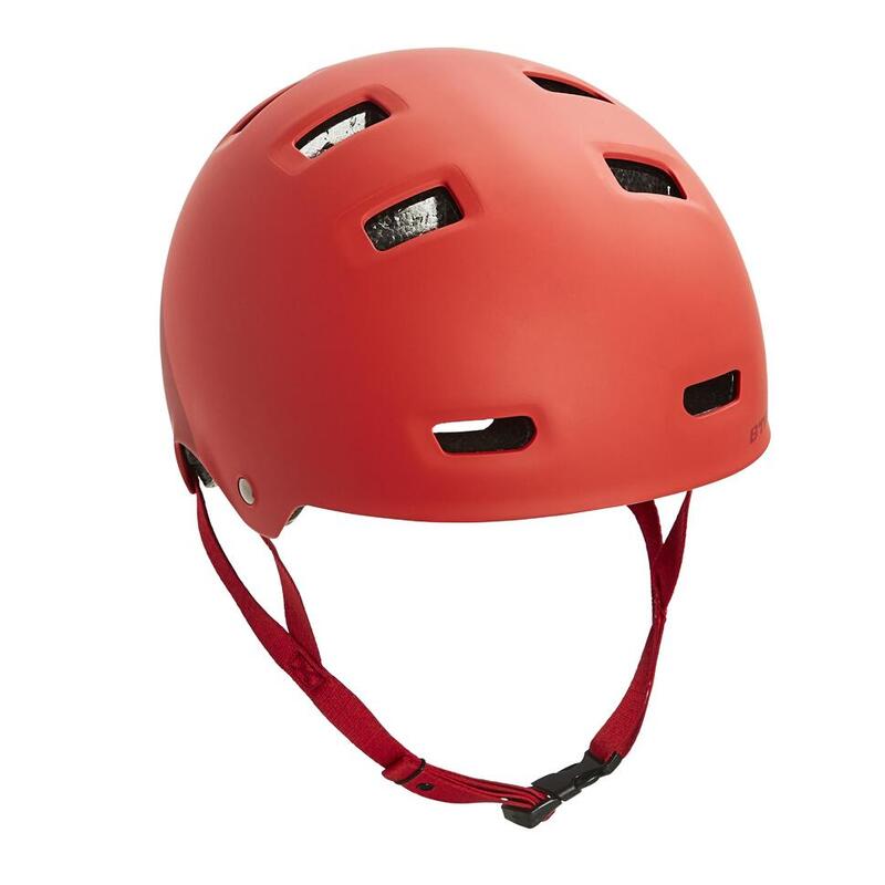 SECOND LIFE - Fahrradhelm Teen 520 Kinder rot