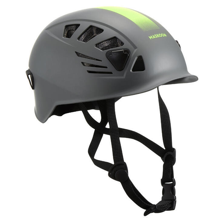SECONDE VIE - Casque Canyoning GRIS JAUNE - Maskoon 100
