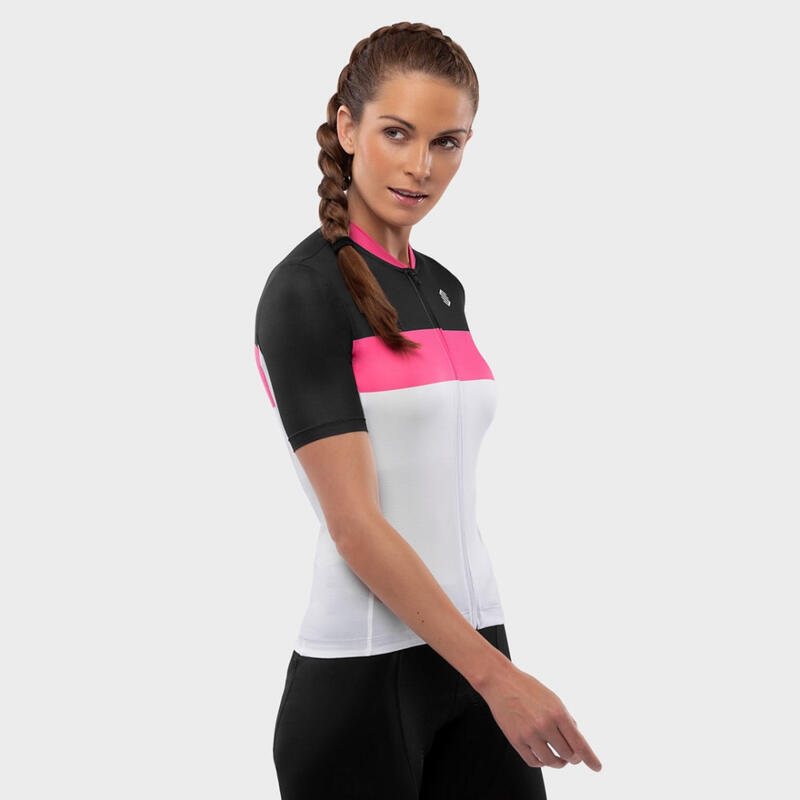 Damen Radsport ultraleichtes radtrikot für M3 Pusher SIROKO Weiß