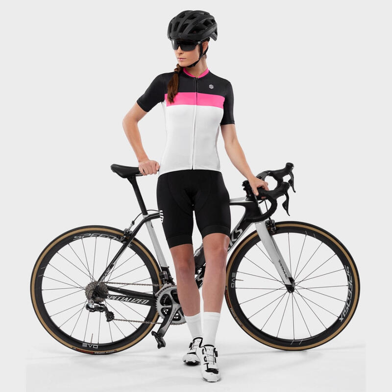 Damen Radsport ultraleichtes radtrikot für M3 Pusher SIROKO Weiß