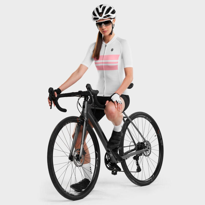 Camisola ultraleve de ciclismo mulher M3 Queen Series SIROKO Branco