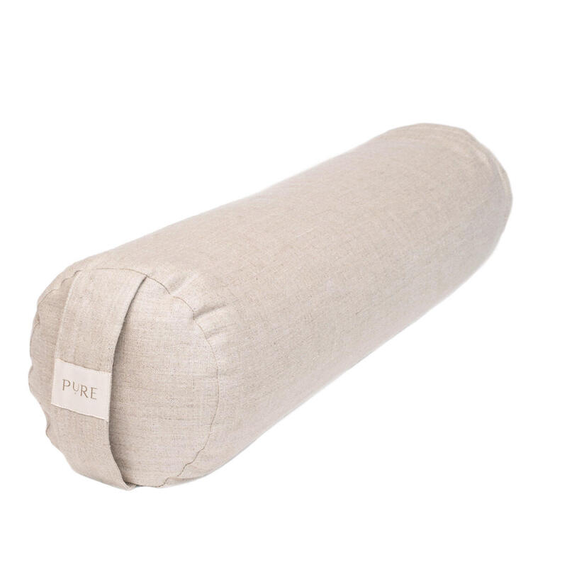 Bolster eco hennep rond - Pure