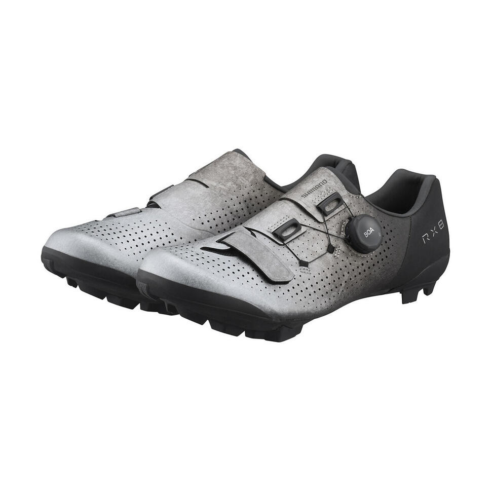 SHIMANO Gravel - Buty rowerowe RX801, srebrne