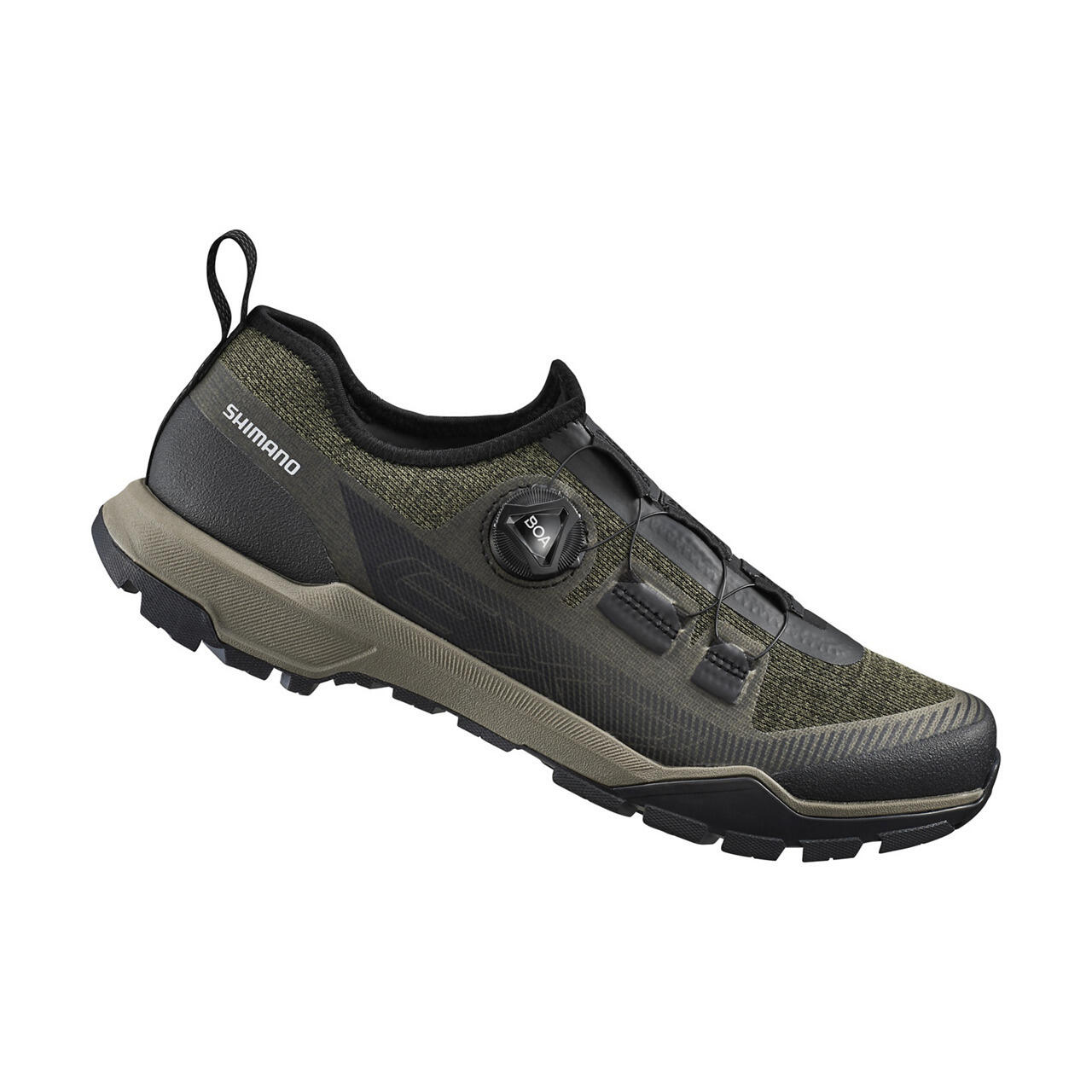Chaussures de cyclisme de randonnée EX700, Olive 3/3