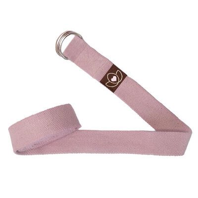 Lotus yoga riem extra lang oudroze