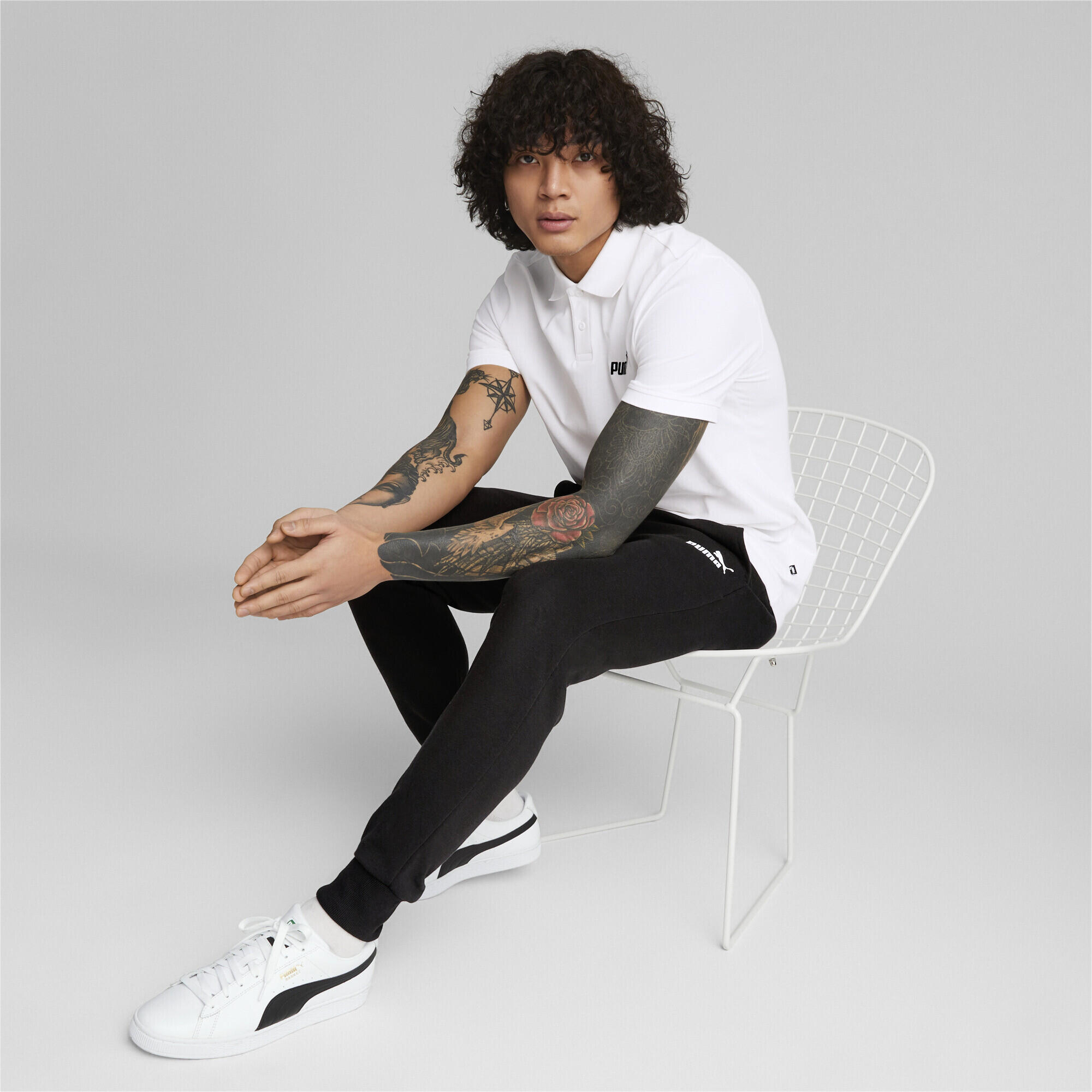 Polo piqué Essentials homme PUMA 5/7