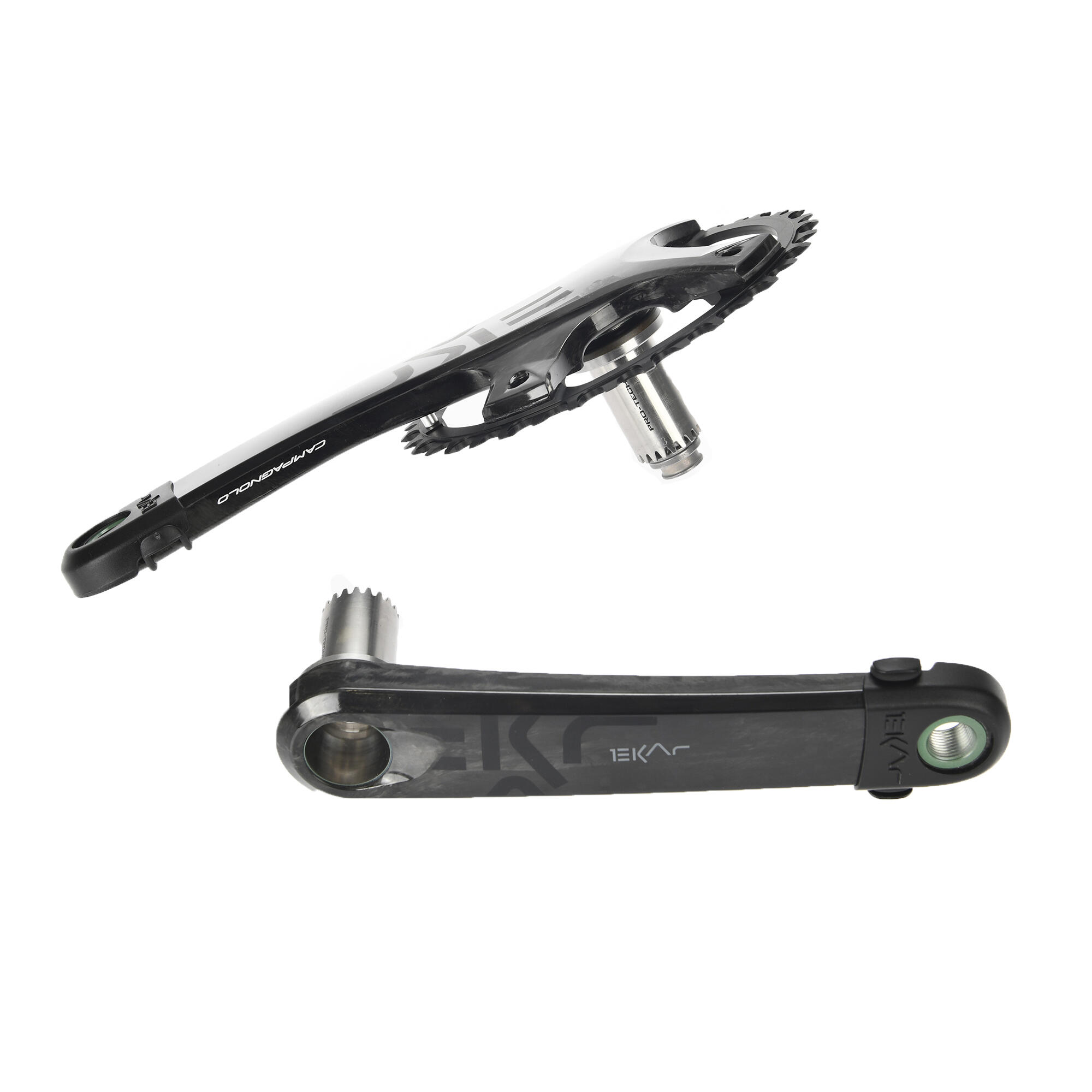 Pédalier en carbone sans cuvette Campagnolo Ekar Torque Pro Tech 145 BCD 38 T 4/7