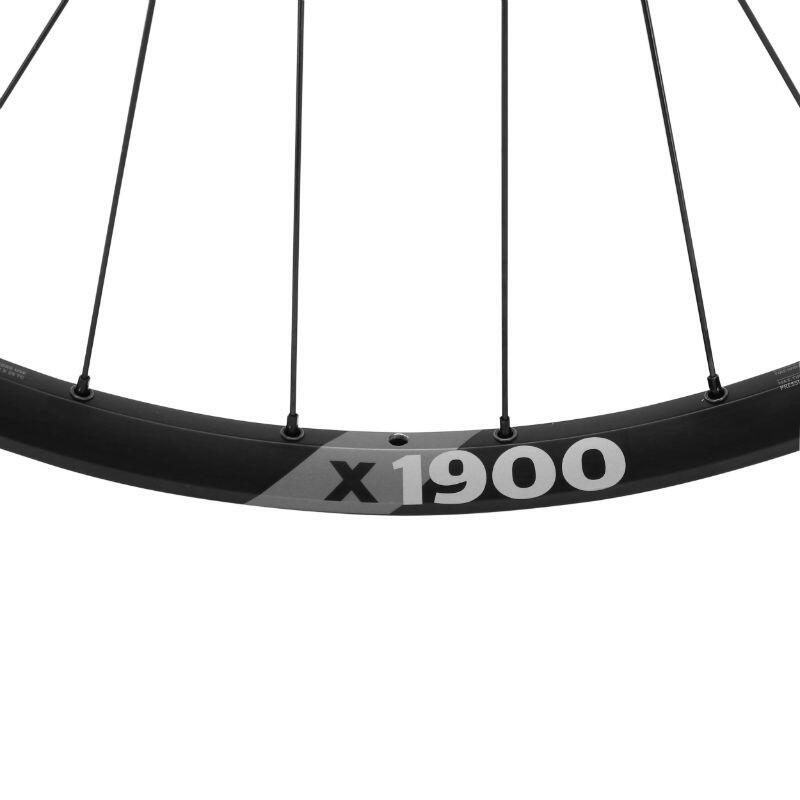 Roue de vélo VTT avant (tubeless et tubetype) compatible axe 15-100 - jante larg 3/4