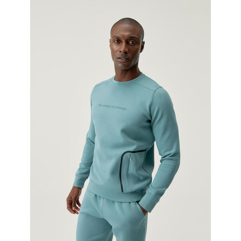 SUDADERA DE TEJIDO POLAR YOGA HOMBRE GRIS OSCURO - Decathlon