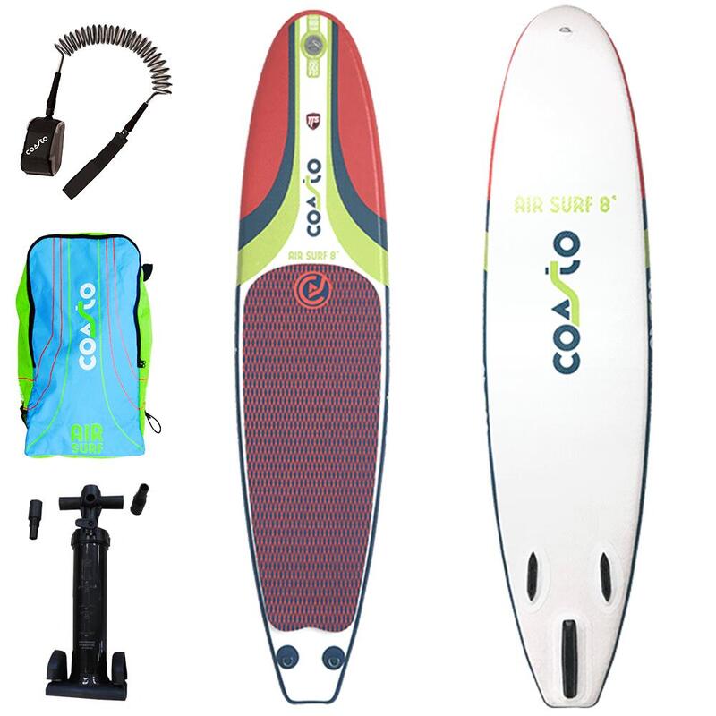 Tabla de surf hinchable - Coasto Air Surf 8 - con accesorios