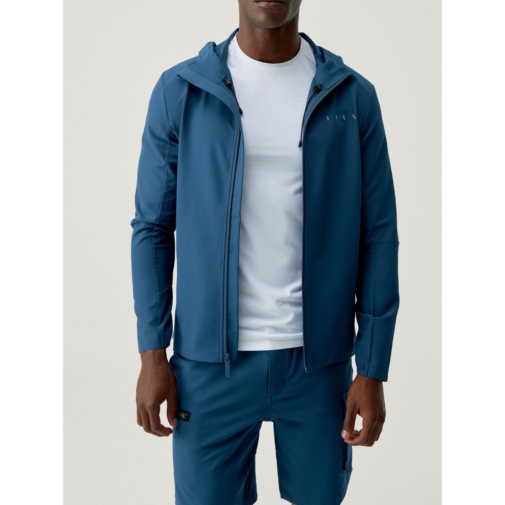 Giacca sportiva da uomo con zip e cappuccio BORN LIVING YOGA Decathlon