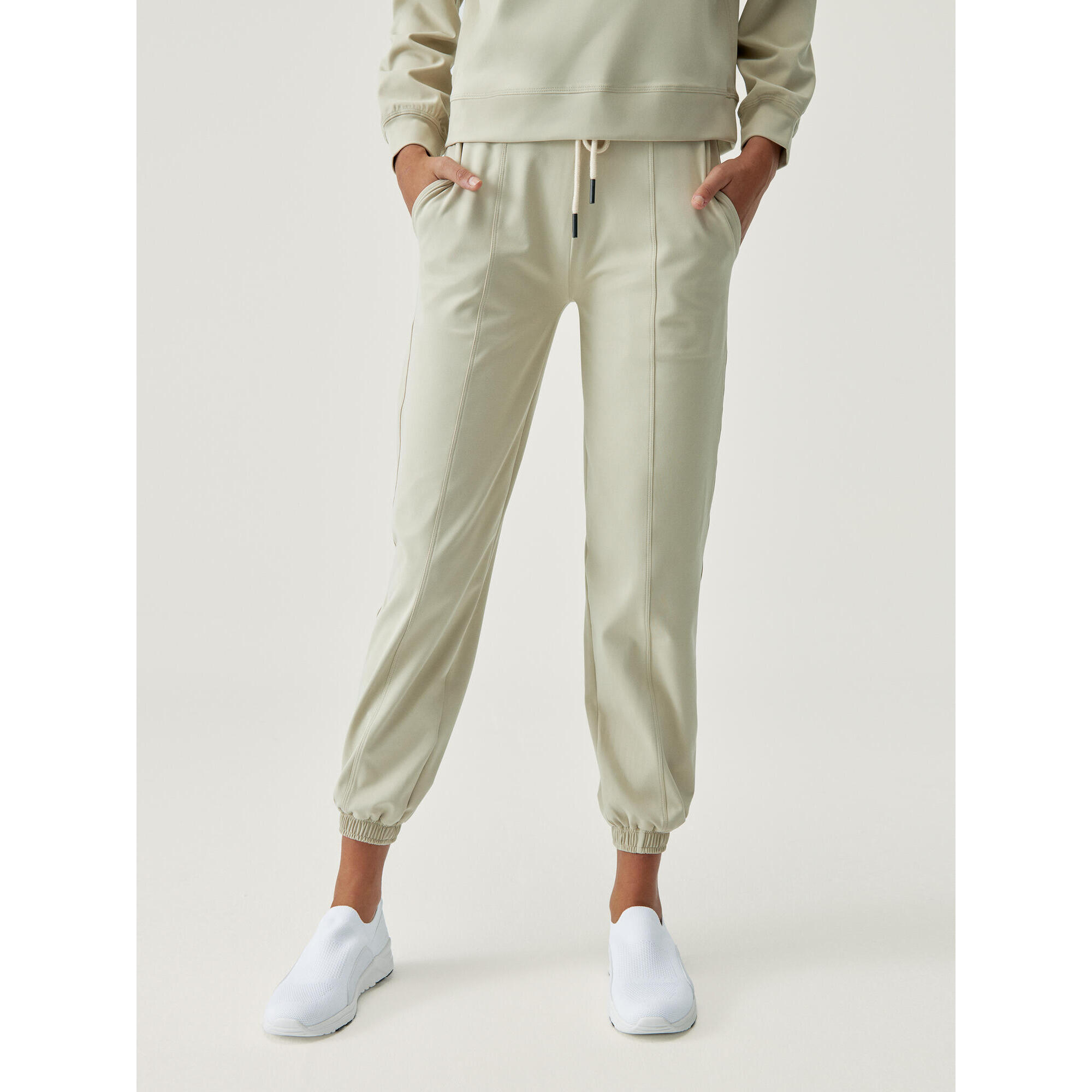 Pantalon De Sport Pour Femme De Style Jogger En Tissu Performant