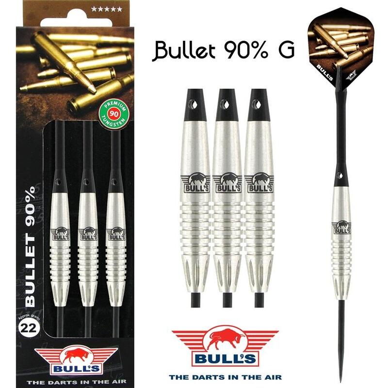 Fléchettes Bull's Bullet 90% B