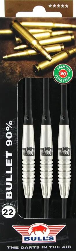 Bulls Caliber 90% Grooved 24 Gramm Wolfram Steeldarts Dartpfeil 3/6