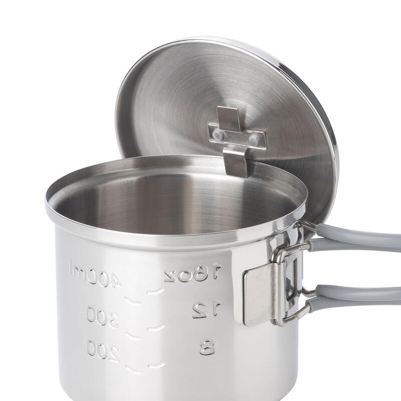 Vas inox cu capac Esbit PT625ST  625 ml