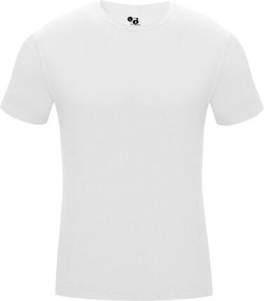 Kurzarm-Shirt Pro Compression Herren-Unterhemd Dunkelgrau Medium