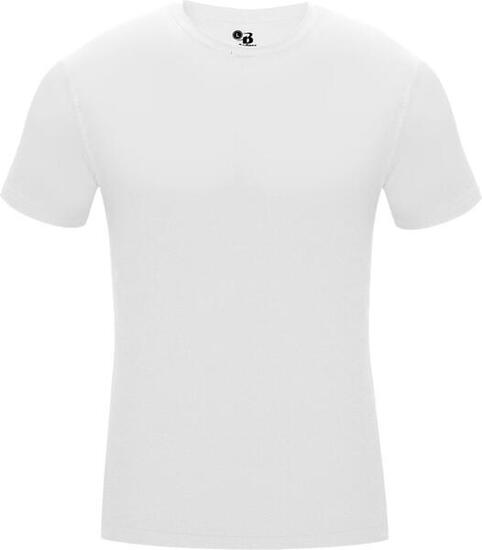Chemise à manches courtes Pro Compression Men's Underhirt White Small